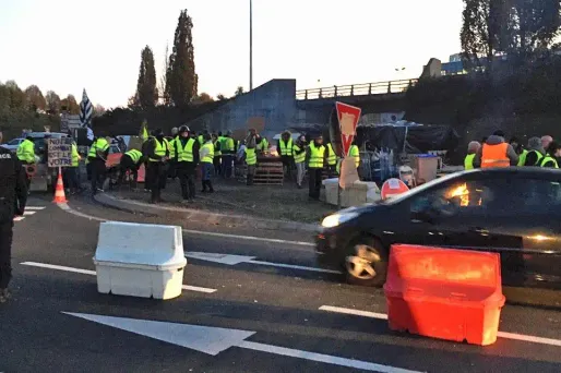 Des échauffourées ont eu lieu avec la police. (illustration)