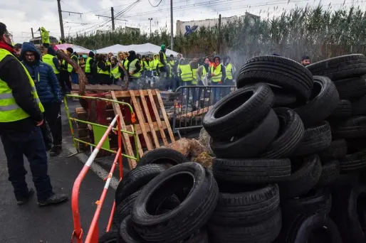 gilets jaunes crédit : PASCAL GUYOT / AFP - 1280