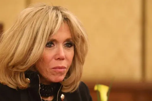 Brigitte Macron était accompagnée de Jean-Michel Blanquer et de Marlène Schiappa.