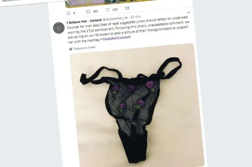 I Believe Her crédit : Capture d'écran Twitter