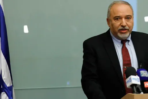 Avigdor Lieberman a annoncé sa démission mercredi.