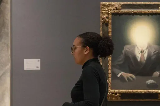 Magritte, Le principe du plaisir, Sotheby's crédit : DON EMMERT / AFP