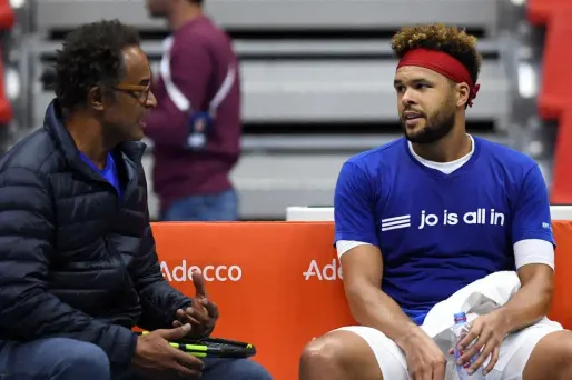 Yannick Noah Jo-Wilfried Tsonga Coupe Davis 1280x640