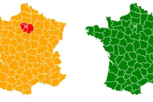 La journée de samedi est classée orange au niveau national dans le sens de départ, et rouge en Île-de-France.