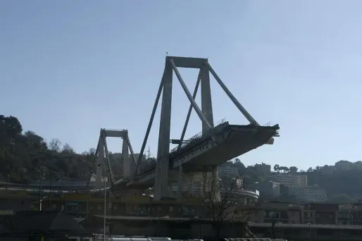 Le pont de Gênes s'était effondré le 14 août dernier, faisant 43 morts et des dizaines de blessés.