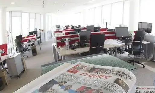 Journal L'Equipe JOEL SAGET / AFP