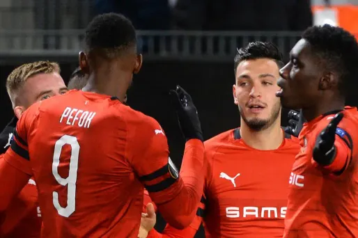 Rennes Ligue Europa Ismaïla Sarr Jean-François MONIER / AFP