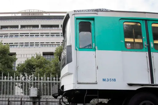 La scène filmée par la jeune femme s'est déroulée dans le métro parisien (photo d'illustration).