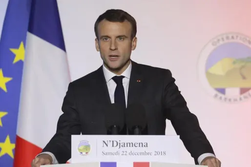 Emmanuel Macron s'est exprimé depuis N'Djaména au Tchad.