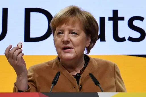 Angela Merkel crédit : JOHN MACDOUGALL / AFP - 1280