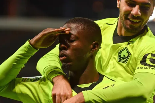 Nicolas Pépé a marqué à la 7ème minute le seul but de cette rencontre.