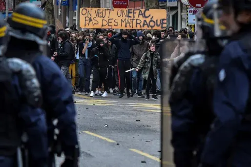 etudiants manifestation