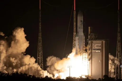 Il s'agissait du dernier lancement d'Ariane 5 de l'année 2018. (image d'archives)