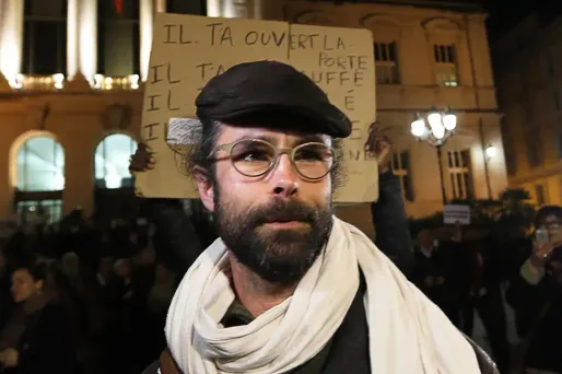 Cédric Herrou crédit : VALERY HACHE / AFP - 1280