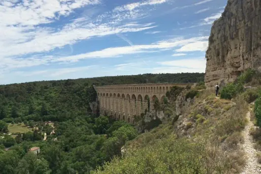 aqueduc, Roquefavour crédit : capture d'écran Google Street View - 1280