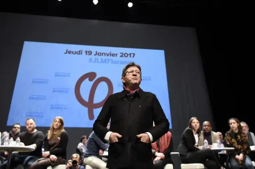 Jean-Luc Mélenchon, meeting Florange crédit : JEAN-CHRISTOPHE VERHAEGEN / AFP - 1280