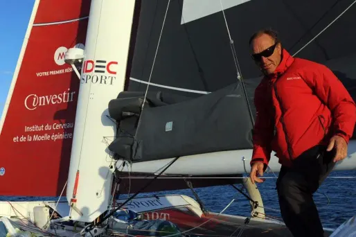 Francis Joyon signe un record du tour du monde à la voile en 40 jours (image d'illustration)