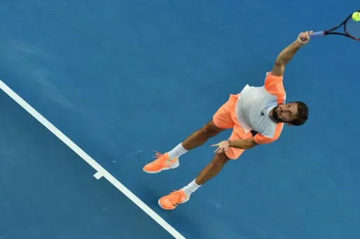 Gilles Simon 1280 PAUL CROCK / AFP