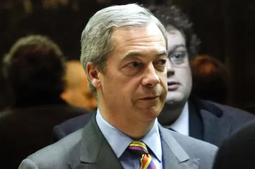 Nigel Farage Trump Tower crédit : KENA BETANCUR / AFP - 1280