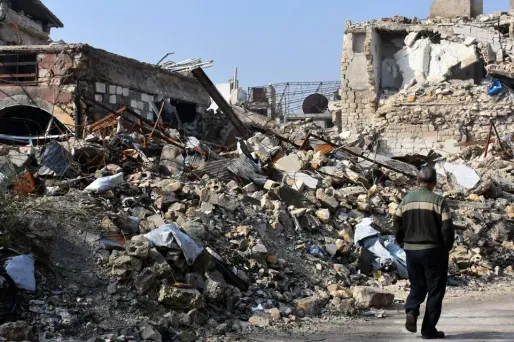 Alep, 19/01/2017 crédit : GEORGE OURFALIAN / AFP - 1280