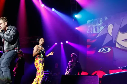 Gorillaz et son leader Damon Albarn, ici à gauche, va sortir un nouvel album.