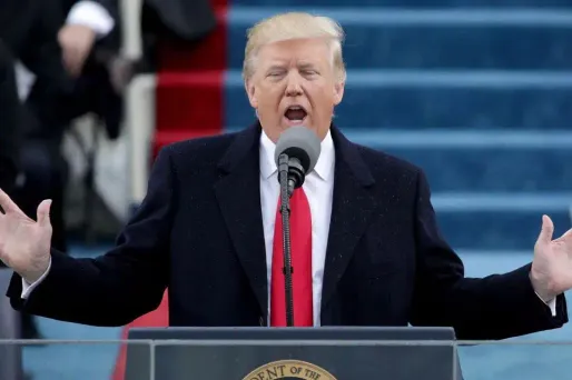 Donald Trump a prononcé son premier discours de président vendredi à Washington.