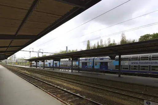 gare d'Evreux, normandie crédit : capture d'écran Google Street View - 1280