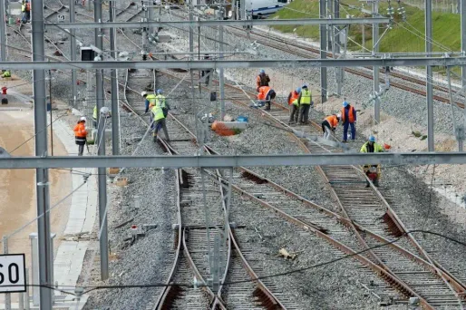 Les travaux ont causé d'importants retards en 2016 sur les lignes TGV.