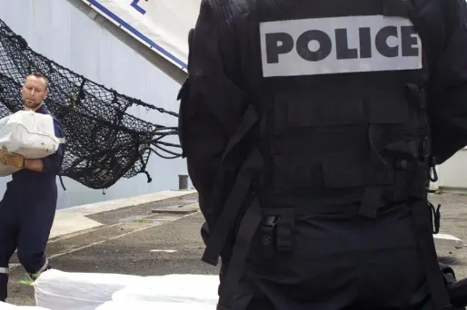 Le conteneur, qui était destiné à un grand port européen, a été fouillé samedi lors d'un contrôle de routine. Image d'illustration.