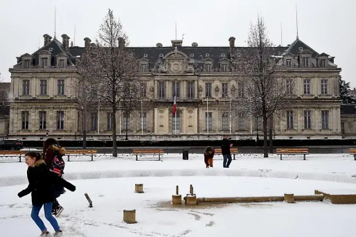 Grenoble, tempête janvier 2017 crédit : JEAN-PIERRE CLATOT / AFP - 1280