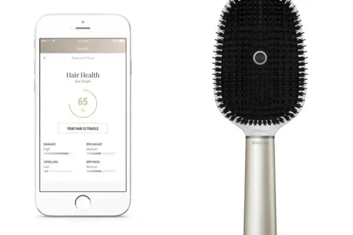 La brosse à cheveux de Withings sera disponible mi-2017.