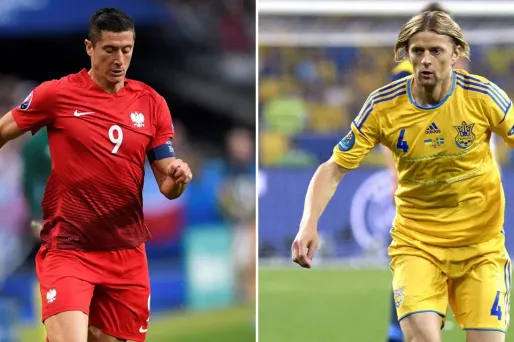 Lewandowski et Tymoshchuk (1280x640) Jonathan NACKSTRAND Lionel BONAVENTURE / AFP