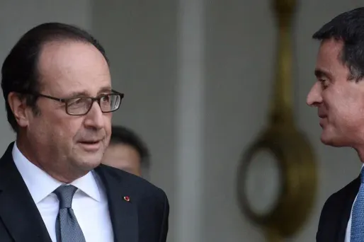 François Hollande et Manuel Valls se sont appelé pour se "souhaiter la bonne année".