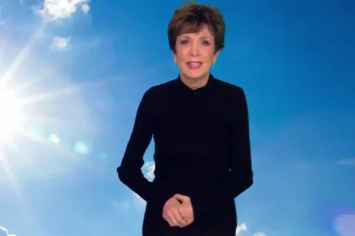 "Je vous emporte avec moi. Vous m'oublierez. Moi non. Je vous aime.", a raconté Catherine Laborde pour son dernier bulletin météo.