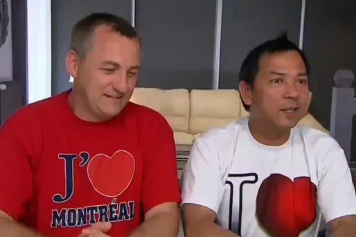 Yvan et Jean-Richard (à droite)