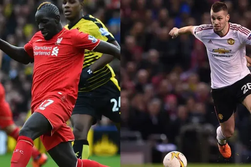 Mamadou Sakho et Morgan Schneiderlin ne jouent plus du tout à Liverpool et à Manchester United cette saison.