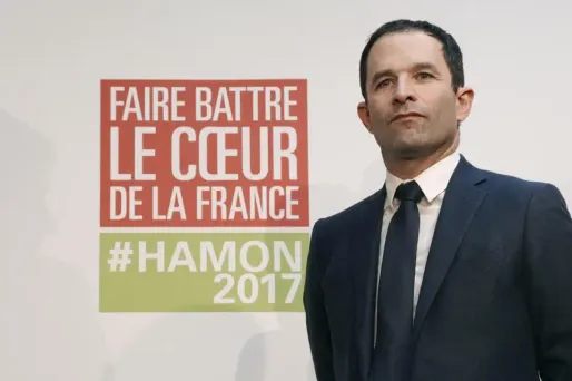 Benoît Hamon crédit : GEOFFROY VAN DER HASSELT / AFP - 1280