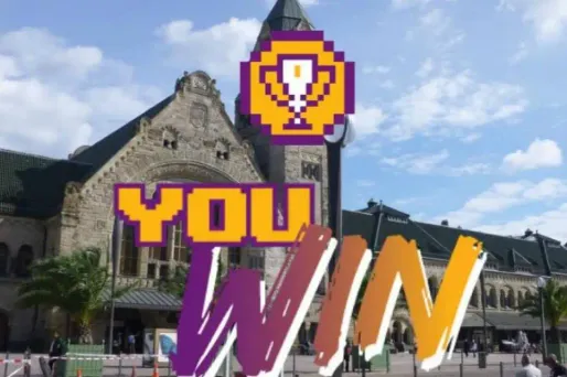 La gare de Metz a été élue plus belle gare de France.