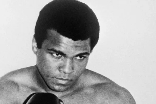 Mohamed Ali, ancien champion du monde de boxe