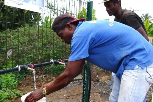 Mayotte, pénurie d'eau