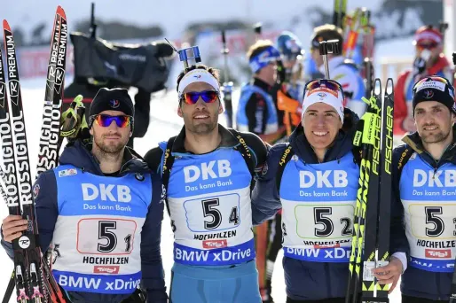 Le relais français a pris la médaille d'argent, samedi en Autriche.