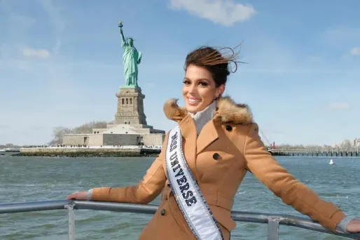 Iris Mittenaere, miss univers crédit : D DIPASUPIL / GETTY IMAGES NORTH AMERICA / AFP - 1280
