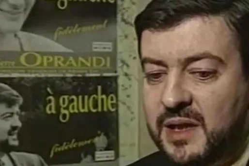 Jean-Luc Mélenchon en 1992, lorsqu'il avait été battu à une élection cantonale de Massy.