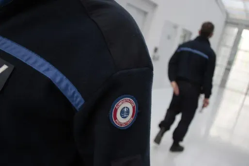 prison Condé sur Sarthe, Alençon crédit : CHARLY TRIBALLEAU / AFP - 1280