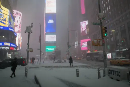 Neige NYC Times Square