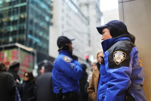 policiers américains, états-unis, police, new york crédit : SPENCER PLATT / GETTY IMAGES NORTH AMERICA / AFP - 1280