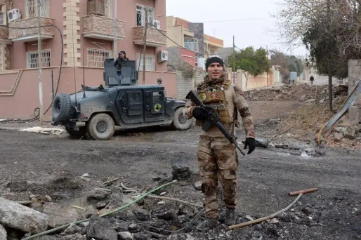 La partie est de Mossoul, libérée par l'armée irakienne, a été la cible d'attentats vendredi (illustration).