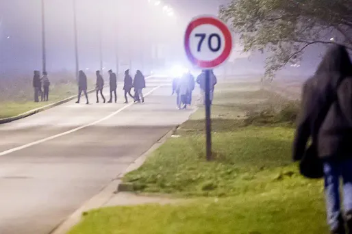 migrants, Calais crédit : PHILIPPE HUGUEN / AFP - 1280