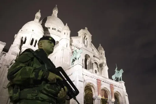 Sacré coeur, novembre 2015 crédit : JOEL SAGET / AFP - 1280