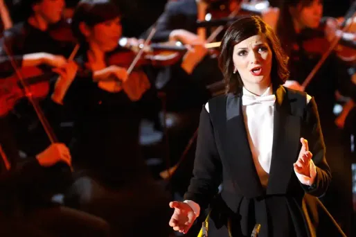 La mezzo-soprano française Marianne Crebassa a reçu mercredi soir la Victoire de l'artiste lyrique de l'année.